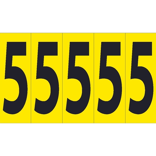 Click here to view larger image Self-Adhesive Numbers 4" (NPS75)