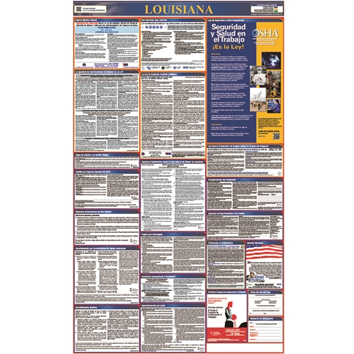 Click here to view larger image Spanish Labor Law Posters (LLPS-LA)