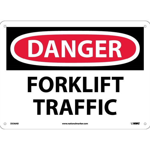 Danger Forklift Traffic Sign (D536AB)