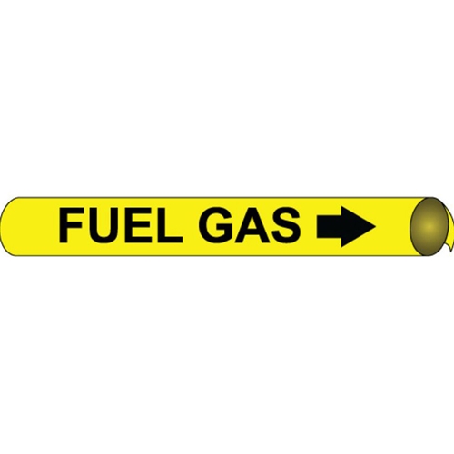 Click here to view larger image Fire Protection Water Precoiled/Strap-On Pipe Marker (A4045)