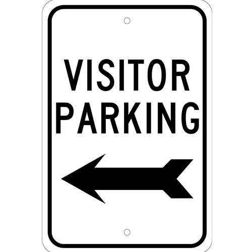 Click here to view larger image Visitor Parking Sign (TM9J)