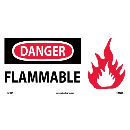 Danger Flammable Sign (SA103P)