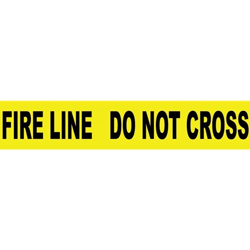 Fire Line Do Not Cross Printed Barricade Tape (PT14)